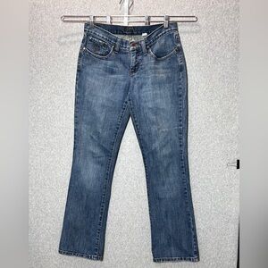 Size 5 CRUEL GIRL Blue‎ Y2K Boot Cut Jeans